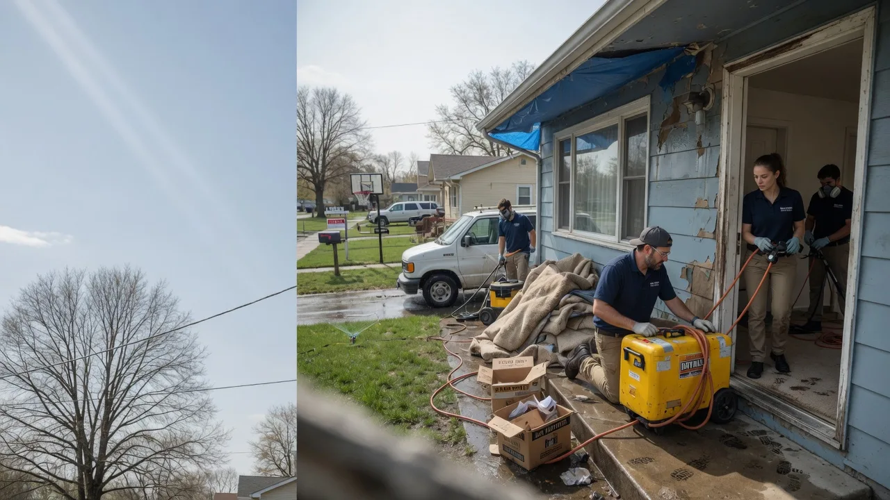 Basement Flood Cleanup in Smithton, PA near me